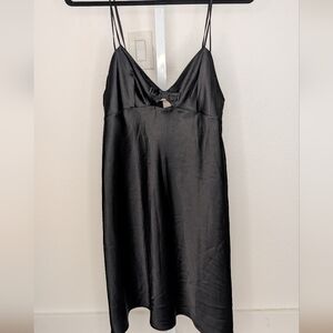 Victoria's Secret Satin Open-Back Slip